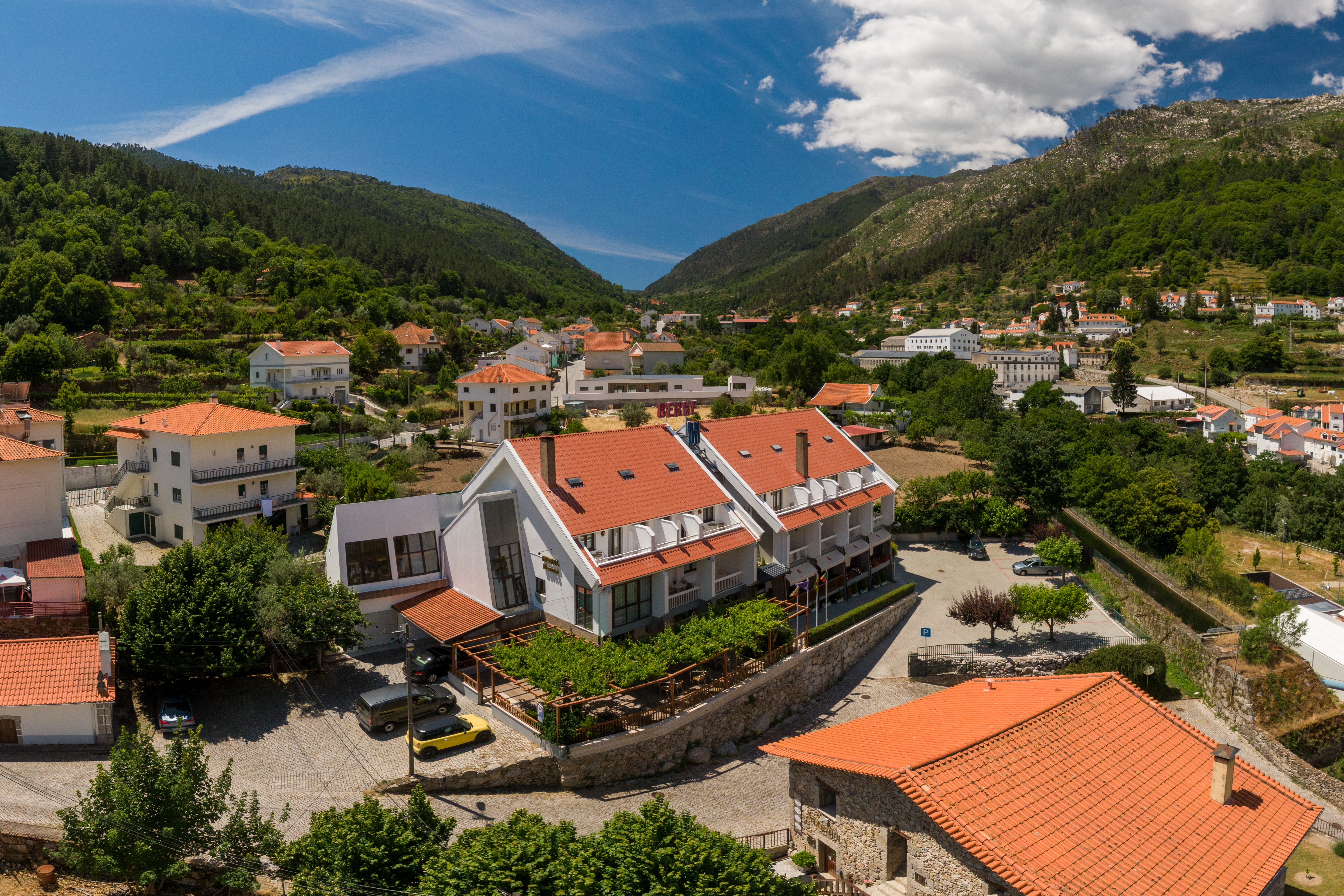 Fachada do hotel